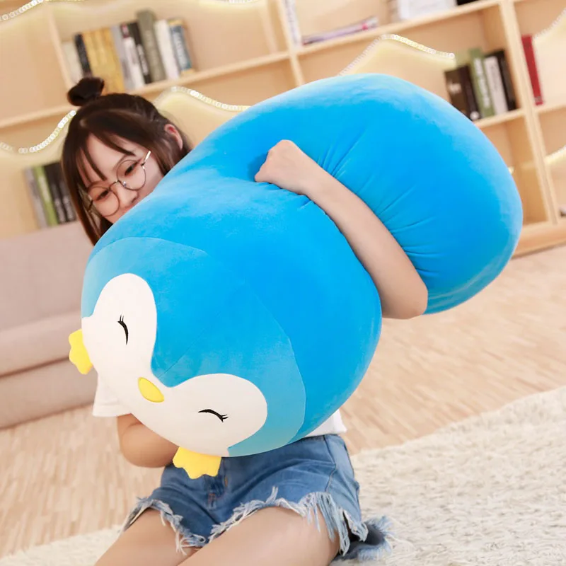 30/60/90 см цилиндрической формы Животные плюшевая игрушка круглые жирных кукла