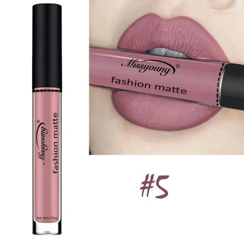 

Newly Women Matte Liquid Lipstick Waterproof Lip Gloss Long Lasting Lady Girl Makeup Lips Stick CLA88