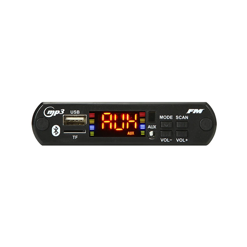 5V Автомобильный MP3 WMA декодер беспроводной Bluetooth 5 в 12 В аудио модуль Поддержка USB TF fm-радио MP3-плеер с пультом дистанционного управления для автомобиля - Цвет: 5V