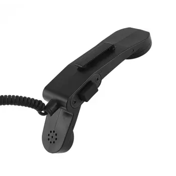 

Elastic Wire Communication Military Back Clip 3.5mm Plug Shoulder Microphone Portable For Mobile Phone Handheld Speaker Durable