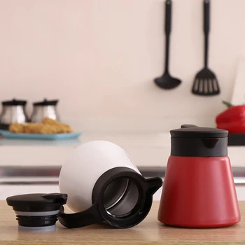 

New 680ml Portable Thermal Large Capacity PotStainless Steel Vacuum Flasks Thermoses Cup 680ml Double-Layer Insulation Pot