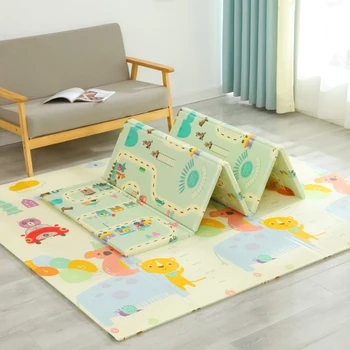 

Foldable Baby Carpet XPE Foam Puzzle Baby Play Mat Children's Game Mats Infantil Crawling Pad Waterproof Double-side Room Rug