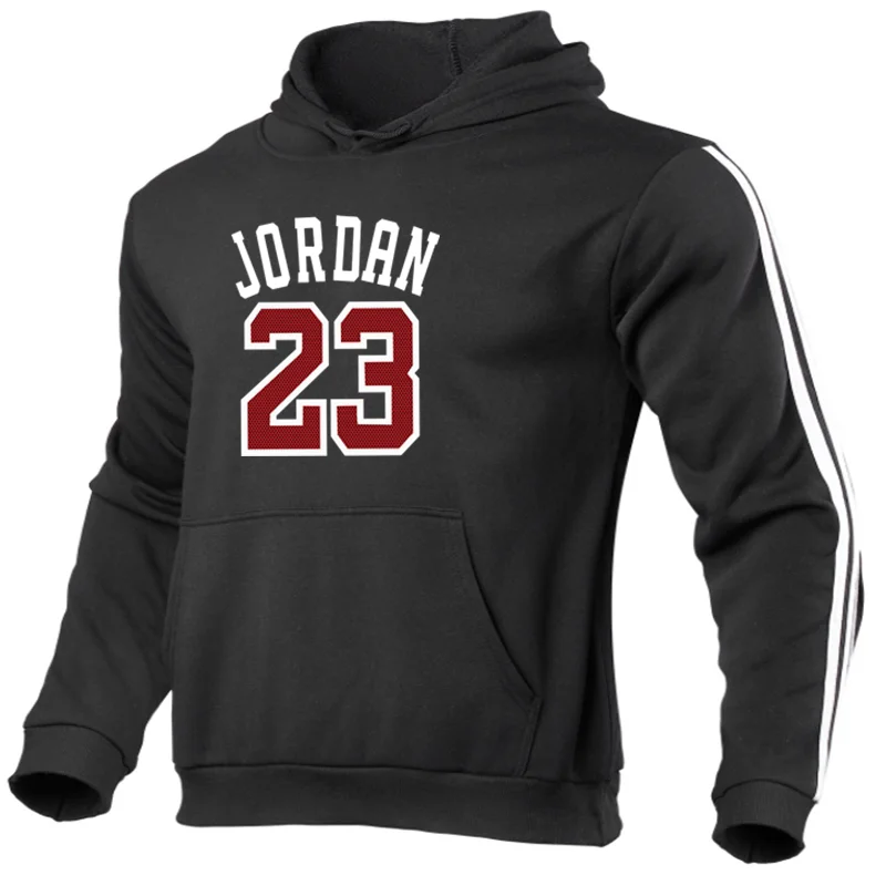 

New Basketball Hoodie Men's Jordan 23 Print Casual Hoodie Men's Cotton Loose Hip Hop Hoodie Spring and Autumn Street Sweatshirt