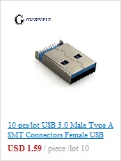 20 шт./партия 4 Pin/5 Pin Micro USB разъем USB штекер мужской разъем порт Jack хвост Sockect Разъем терминалы для samsung huawei DIY