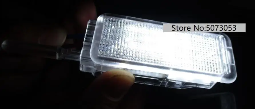 1pcs glove box lamps 1 шт. Светодиодный лампа для освещения бардачка фонарь для Citroen C2 C3 PICASSO C4 C5 peugeot 1007 206 207 306 307 3008 406 407 5008 607 - Испускаемый цвет: 1pcs glove box lamps