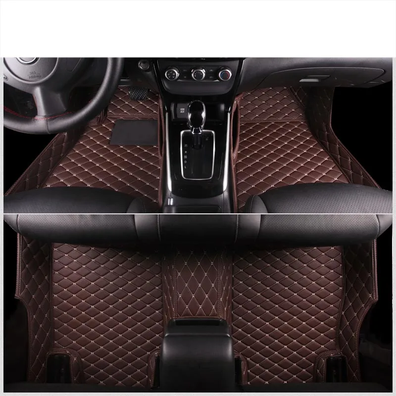 Lsrtw2017 кожаный автомобильный коврик для nissan sylphy 2000- Pulsar Sentra X-Trail B17 B18 аксессуары для укладки волос