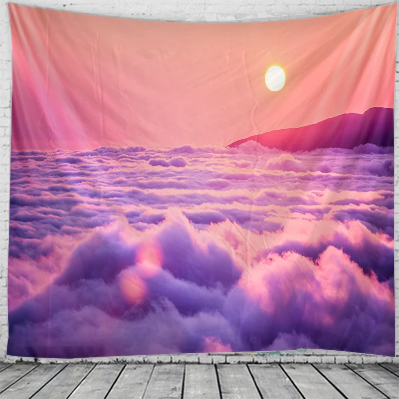 

SUN set tapestry Mandala Tapestry Hippie Macrame Tapestry Wall Hanging Boho Decor Witchcraft Tapestry