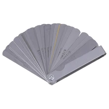 32 шт. 0,04-0,88 мм стальной дальномер щупа манометр Клапан Обучения щупа чтения измерительные инструменты