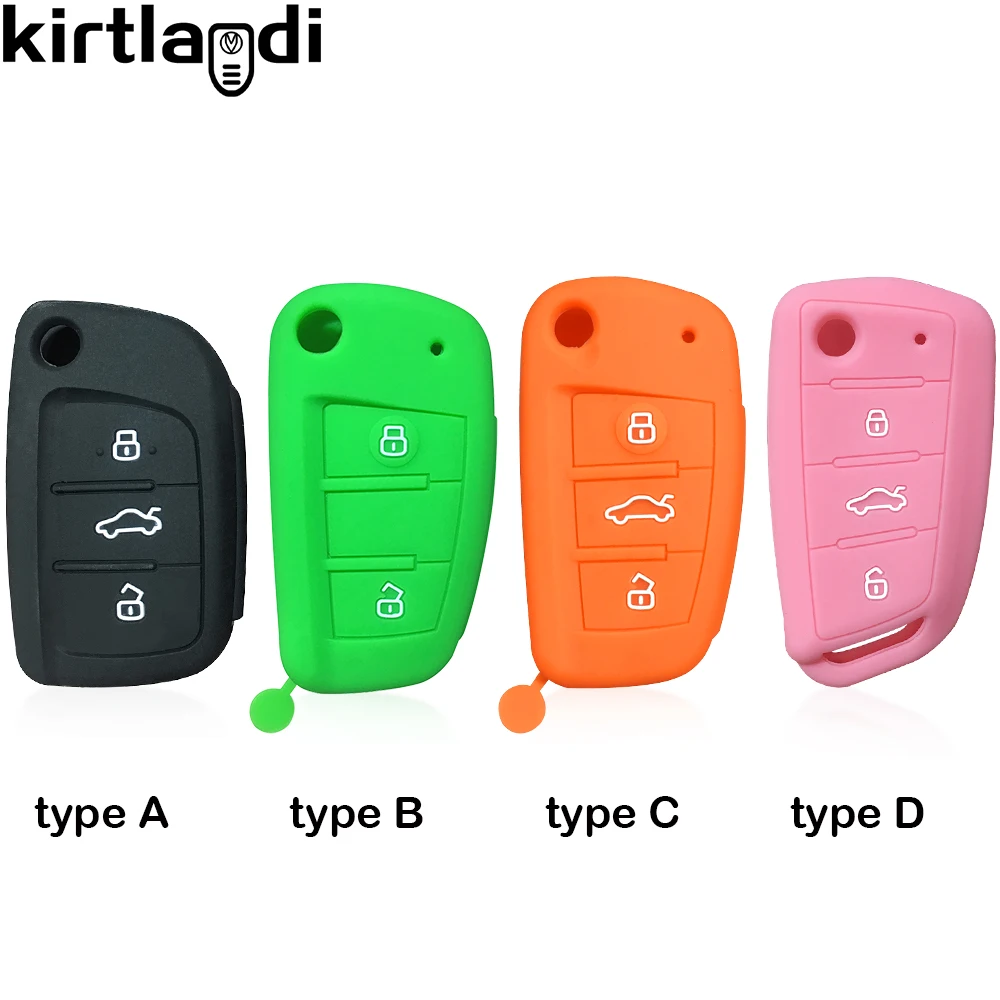 silicone key case car key cover for JAC S1 S2 S3 S4 S5 S7