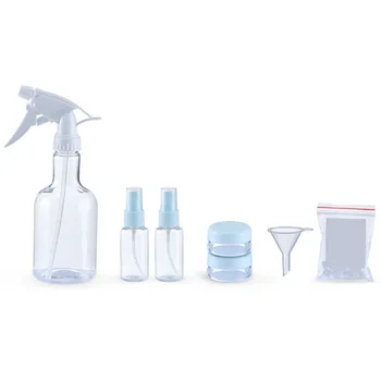 

Refillable Bottles Travel Transparent PP Perfume Bottle Atomizer Empty Small Spray Bottle Alcohol Bottling Set