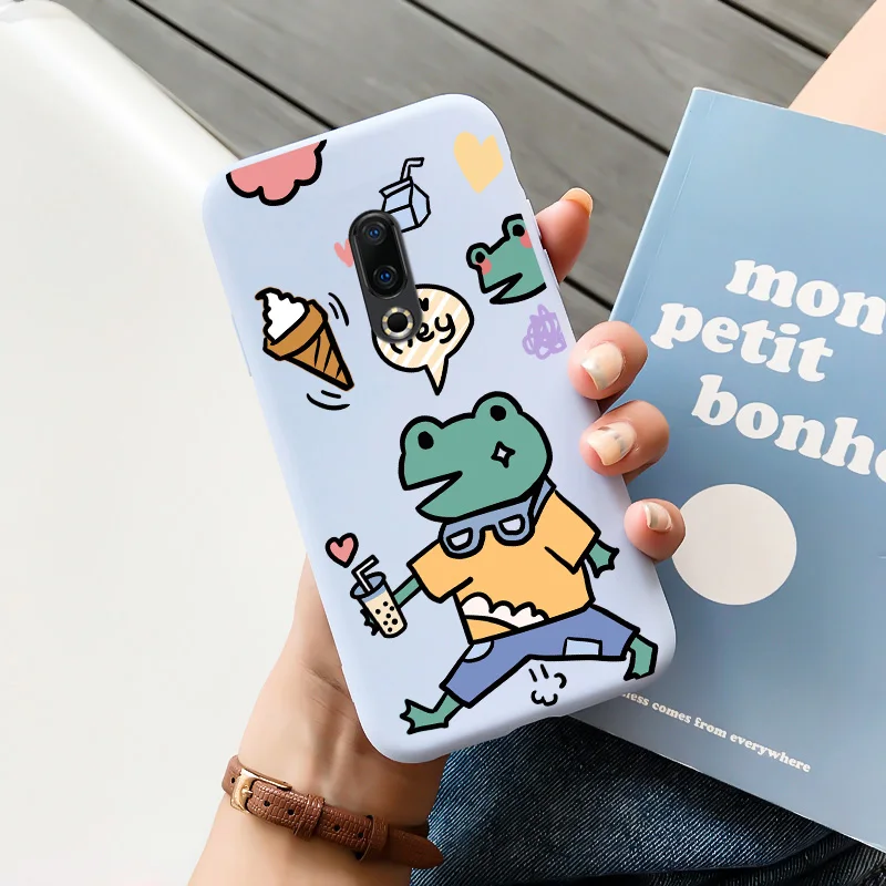 cases for meizu belt TPU Shell Black Soft For Meizu 16 Case Personality Tide Shell For Meizu 16 Plus Case Cartoon Cute Trend Shell For Meizu 16 Case meizu phone case with stones craft Cases For Meizu