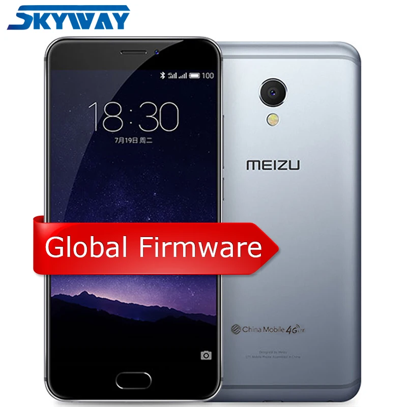 Meizu MX6, глобальная прошивка, MTK Helio X20, Deca Core, мобильный телефон, 5,5 дюймов, 3 ГБ ОЗУ, 32 Гб ПЗУ, 1920x1080 IMX386, камера 12 МП
