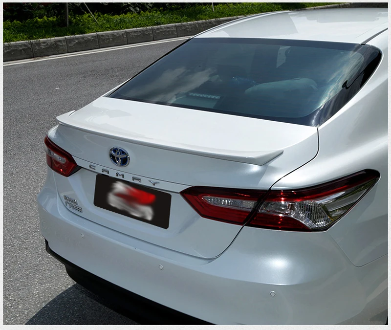 Спойлер для Toyota Camry высококачественный спойлер из АБС материала заднего крыла