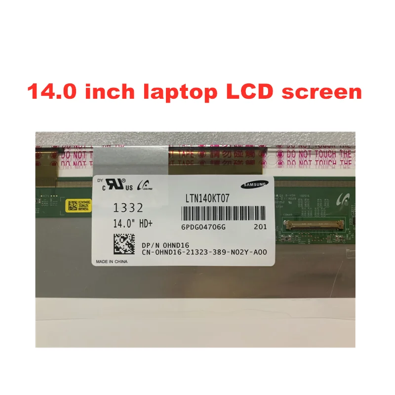   14.0 ġ Ʈ LCD LTN140KT04 b140nh03 V.0 V.1 LTN140KT01 LTN140KT07 LP140WD1 TLM1 1600*900 40 