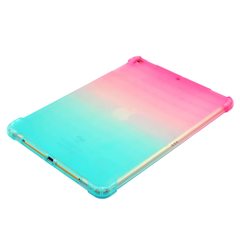Для iPad 10,2 Funda чехол для Apple iPad 7th Gen iPad Air 3 iPad Pro 10,5 Чехол Мягкий ТПУ Силиконовый противоударный чехол