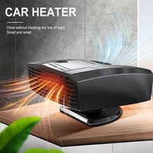 

Car Windshield Heater 12V/24V Windshield Defogger 360 Degree Rotation 2 Modes Automotive Windshield Defroster Cooling Fan