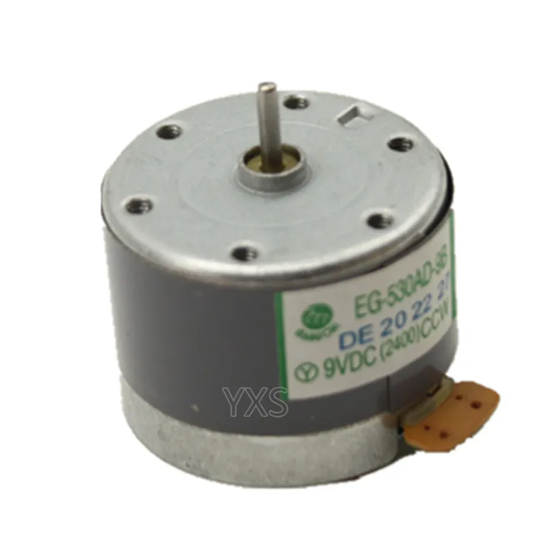 5 шт./лот EG-530AD-9B 530 электрическая машина EG-530AD В 6 в 9V 12V CCW/CW Micro Двигатель постоянного тока для записи дубляжной машины