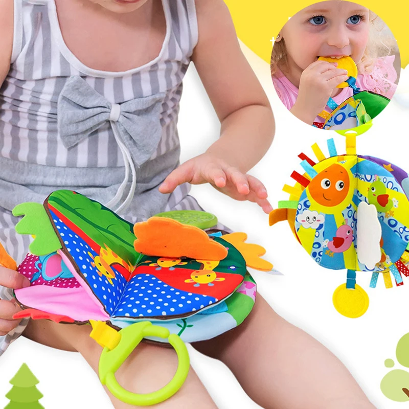 

Baby Books 1 Year Old Early Learning Education Readings Cloth Book for Kids Infant Educational Toys Boys Girls Toddlers Book Toy