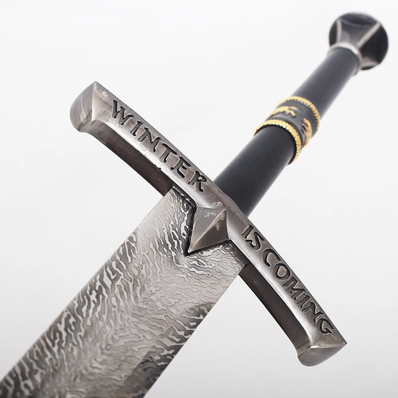 Cos Игра престолов ледяной меч дом Старк Winterfell родовой меч фильм и телевизионный реквизит