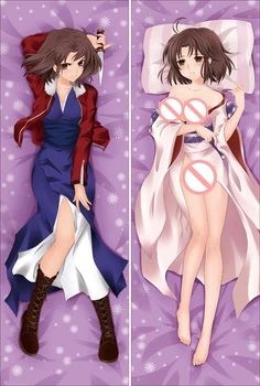 

Anime Kara No Kyoukai: The Garden of Sinners Dakimakura Cover Characters Ryougi Shiki Bolster Case Hugs Body Pillow Case