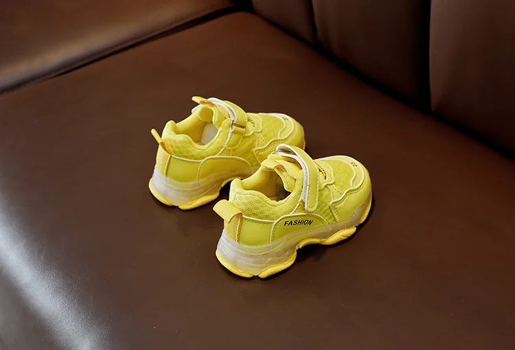 Spring Autumn Boys Shoes Casual Sports Kids Sneaker Moccasins Solid Anti-slip Children Shoes for Boys