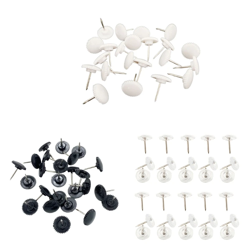 

Круглые металлические шпильки T8DB 20шт./упак., шпильки для рисования, украшение для дома