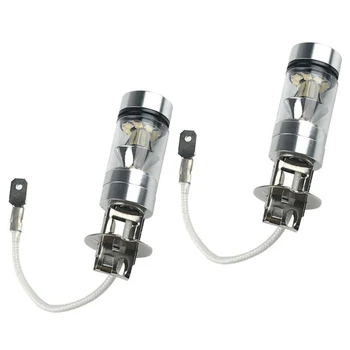 

H3 High Power 100W Fog Light LED Bulb For Car Truck Direct Replacement