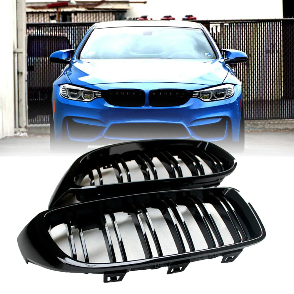 

new and high quality 2pcs Set Grilles High Quality For BMW 4 Series F32 F33 F36 420i 428i 435i M4