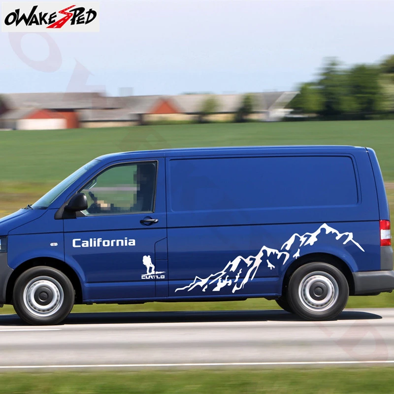 TRANS014 Tailgate wrap for VW Volkswagen Transporter T5 T6 Air Release