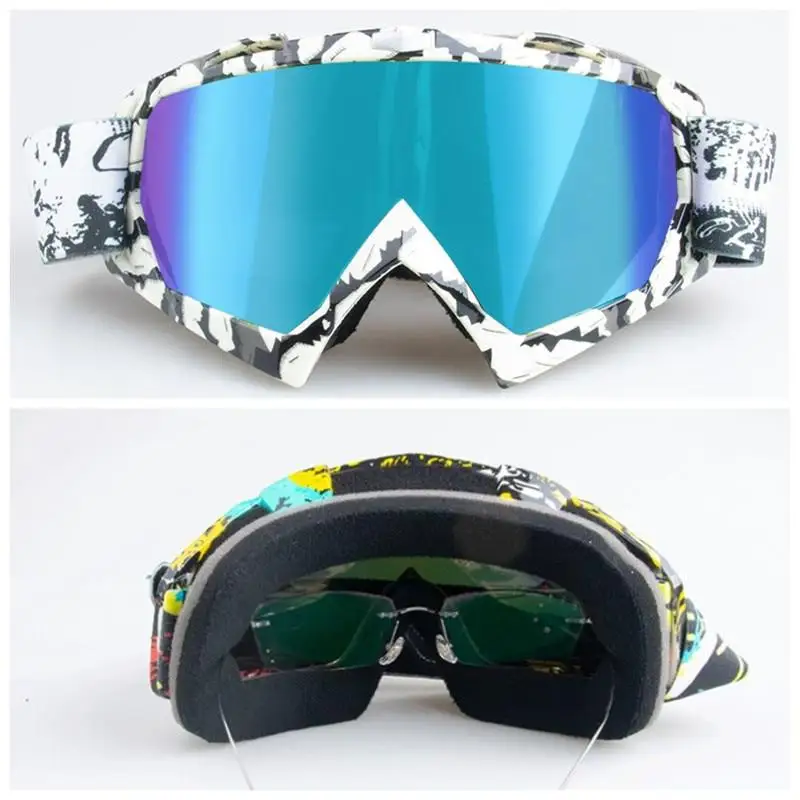 Unique Motorcycle Goggles Cross-country Cycling Off Road Helmets Ski Goggles Glasses Outdoor Sports Gafas Racing Moto Goggles