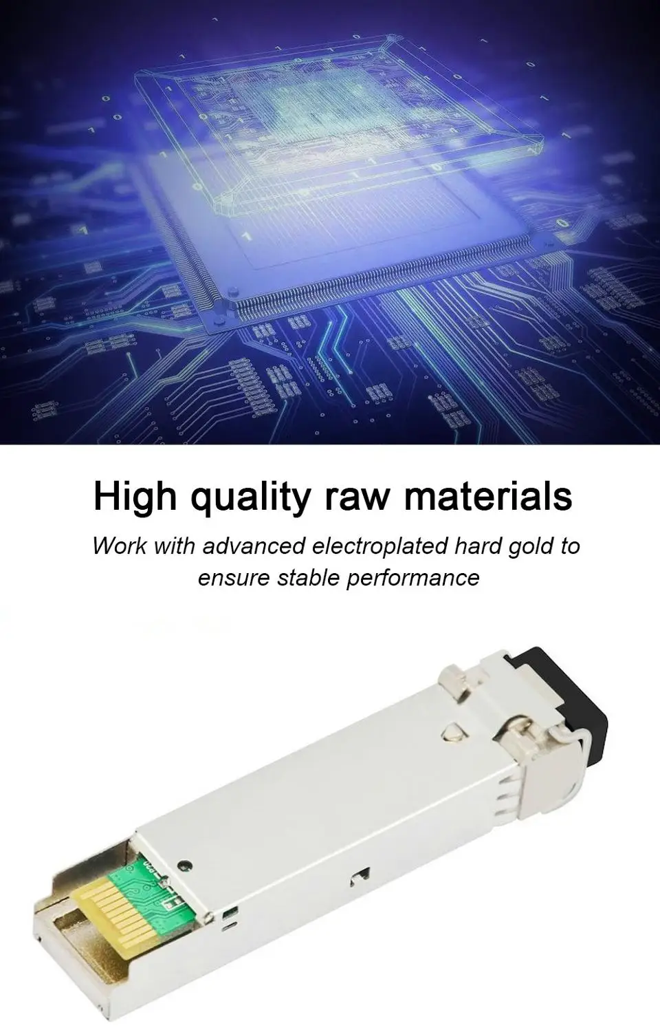 SFP-XG-LX-SM1310 H3C совместимый Одномодовый Дуплекс 10G 10 км SFP+ модуль трансиверов LR