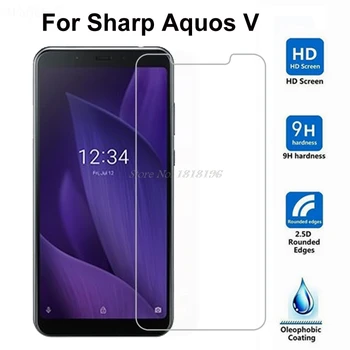Перейти на Алиэкспресс и купить 2 шт Высокое качество 9H острый Aquos V закаленное стекло протектор экрана для Sharp Aquos V стеклянная Защитная пленка для экрана Aquos V SH-C02