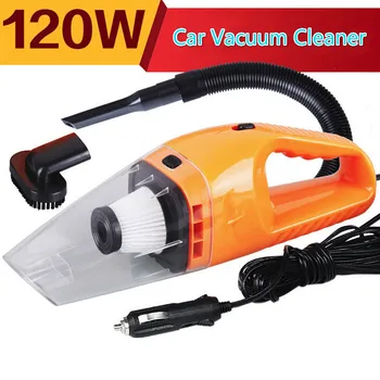 

120W Multifunctional Portable Car Vacuum Cleaner Wet and Dry Dual Use Vacuum Cleaner