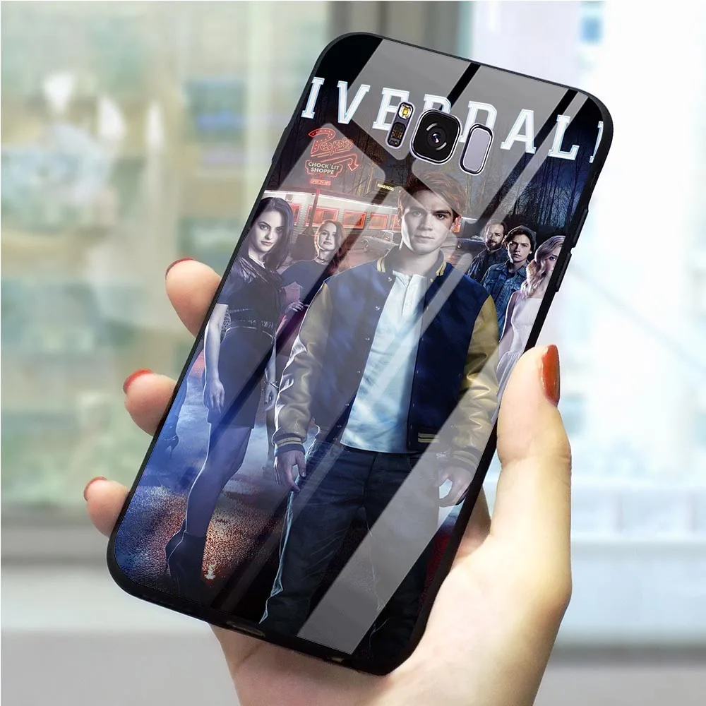 

Phone Case For Galaxy A10 American TV Riverdale Tempered Glass Cover Note 8 9 S7 Edge S8/S9 Plus S10 A20/30/40/50/60/70 M40
