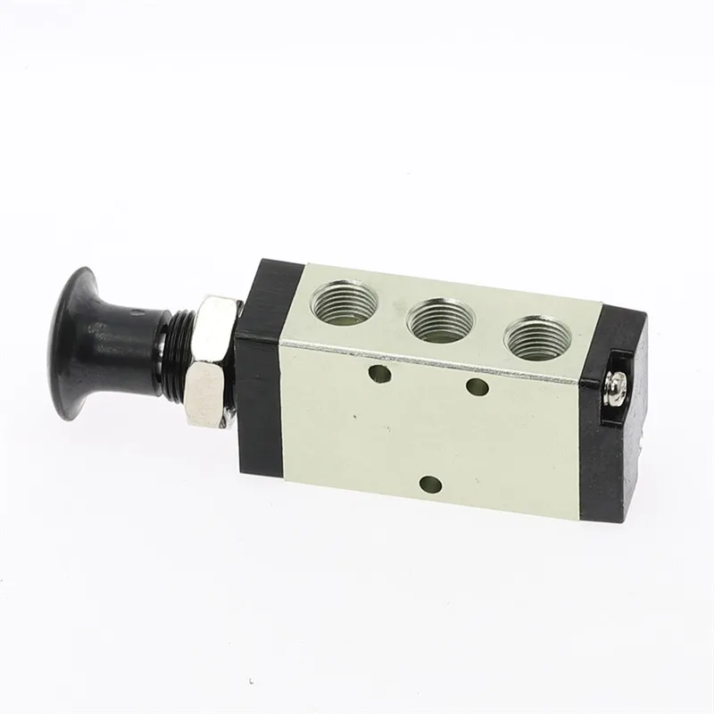 4L110-06 Soupape Push-pull 5/2 Voies 0,3 Cm NPT Air Pneumatique AirTAC 2 Positions 5 Voies Commande Manuelle à Action Directe Levier Manuel 0-145 PSI