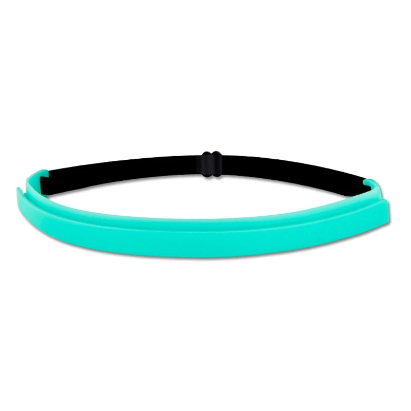 Открытый Sweatband женщин мужчин регулируемый дышащий пот поглощения силиконовые повязки Для Бега Фитнес Спортивная одежда аксессуар