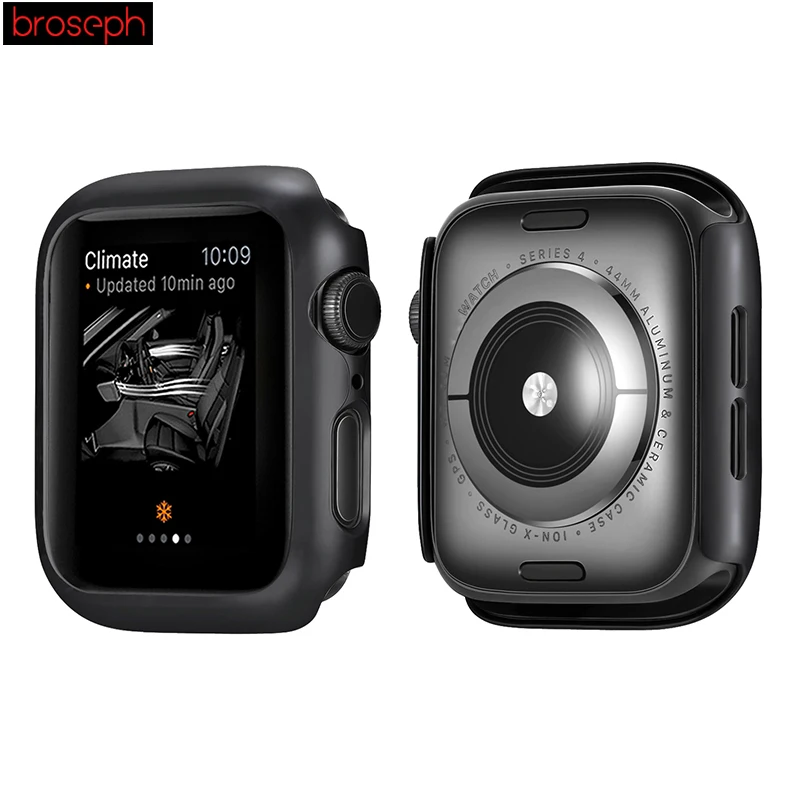 Защитный чехол для Apple Watch 4 44 мм 40 мм корпус корпуса часов бампер для iWatch серии 4 Чехол
