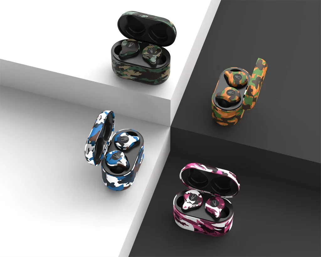 

TWS SabbaE12 Blueteeth 5.0 Wireless Earbuds In-Ear Earphone Sports Headset aptX Audio Decoding Waterproof For Xiaomi #20