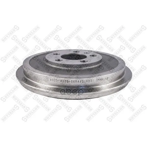 6025-4303-Sx_барабан Тормозной! Skoda Octavia 1.6/1.9tdi/1.9sdi 96 Stellox 60254303sx Stellox арт. 60254303SX