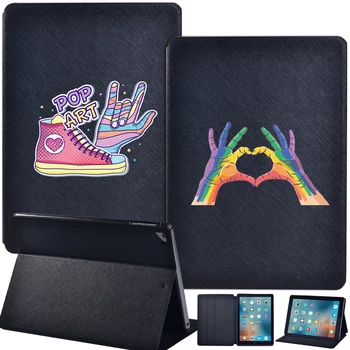 

Shockproof Tablet Case for IPad Air1 /Air 2 /Air 3 10.5" (2019) Anti-Dust PU Leather Hard Shell Case Cover + Stylus