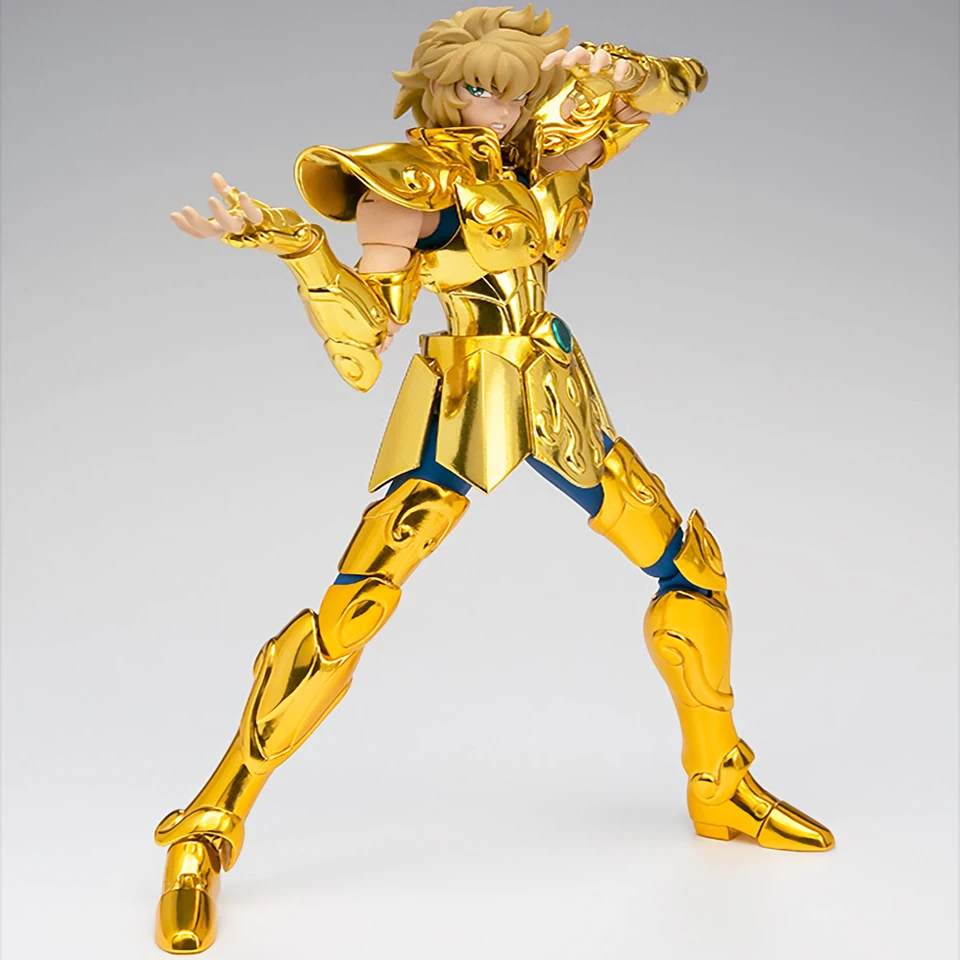 Tronzo Bandai Saint Seiya EX Лев Aiolia Revival версия Миф EX золото-Aiolia фигурку металлический Броня модель игрушки