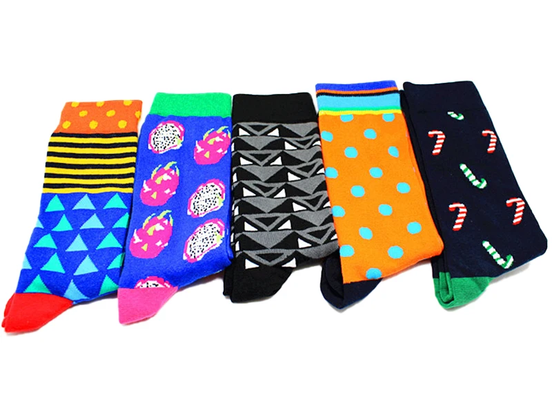 Men Socks Cotton Funny Animal socks For Man Women Novelty Casual Dressing Color Crew Socks For Happy Wedding Accessories Gift