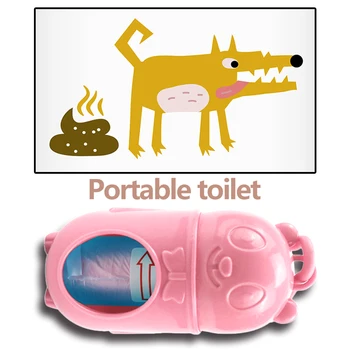 

Pooper Scooper Dog Garbage Bags Portable Waste Bags Cat Poop Pick Up Extractive Clean-up Pet