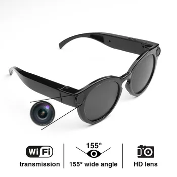 

K11 Smart Glasses WiFi Camera HD Glasses Eyewear DVR Video Recorder 1080P Snapshot Camera Sun Riding Glasses Mini Camcorder