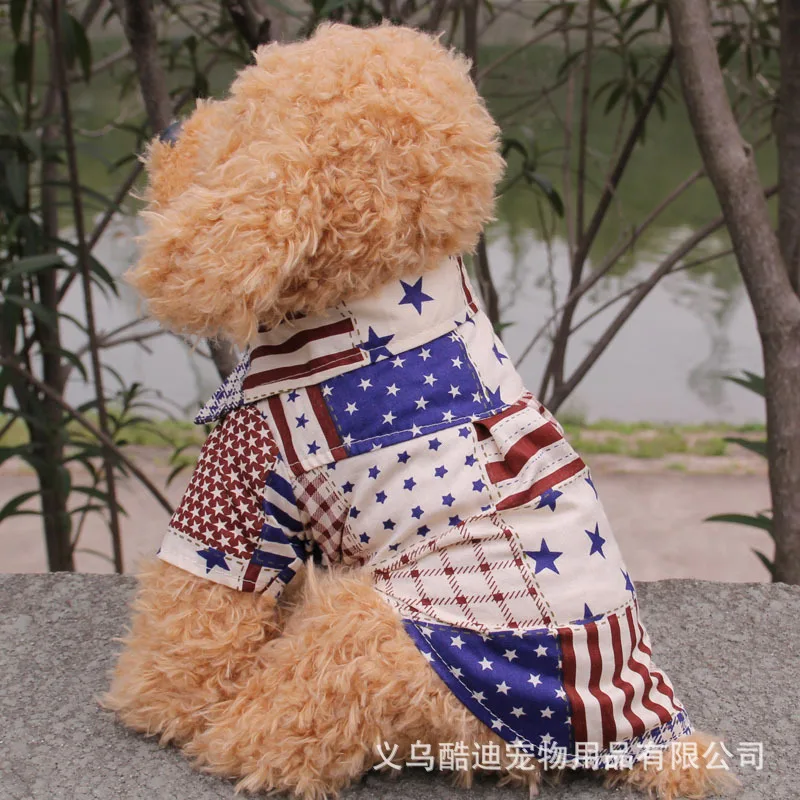 Одежда для питомцев, VIP рубашка Тедди, Bichon Schnauzer Puppy, Весенняя и осенняя одежда, одежда для домашних животных