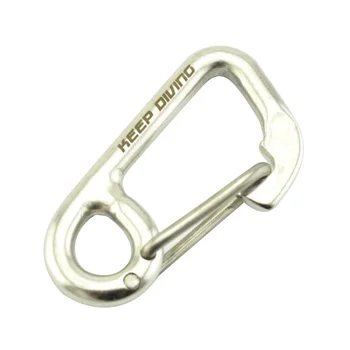 

Stainless Steel Diving Snap Hook Clip Harness Belt Retainer Stopper Singel Hook BCD Swimming Accessoires