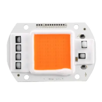 

50W LED Grow Lights Full Spectrum LED COB Indoor Plant Grow Light For Garden Greenhouse Hydroponic 380NM-840NM 50000H