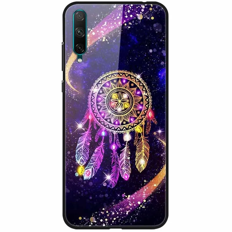 samsung cute phone cover Tempered Glass Cover For Samsung A7 2018 Case A9 2018 Hard Protective Funda For Samsung Galaxy A70 / Note 9 Cases Luxury Bumper kawaii samsung phone cases Cases For Samsung