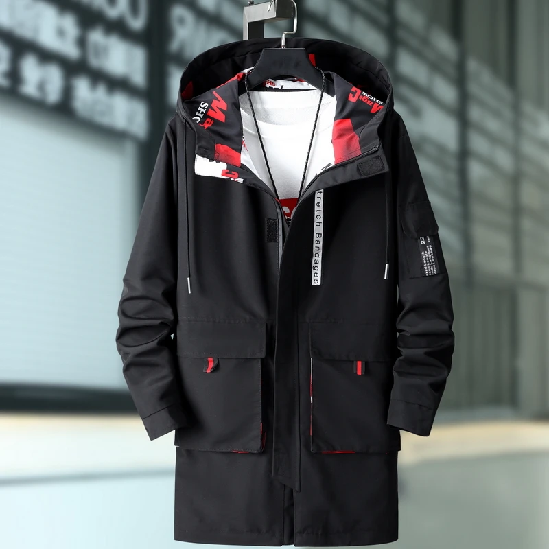 Plus Size 10XL 9XL 8XL 7XL 6XL Black Winter Jacket Men Thick Parkas Casual Jackets Windproof Warm Winter Coat Mens Hooded jacket