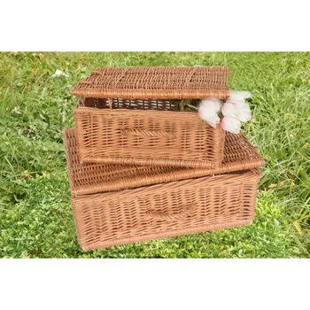 

Set of two baskets with lid (chest) M004